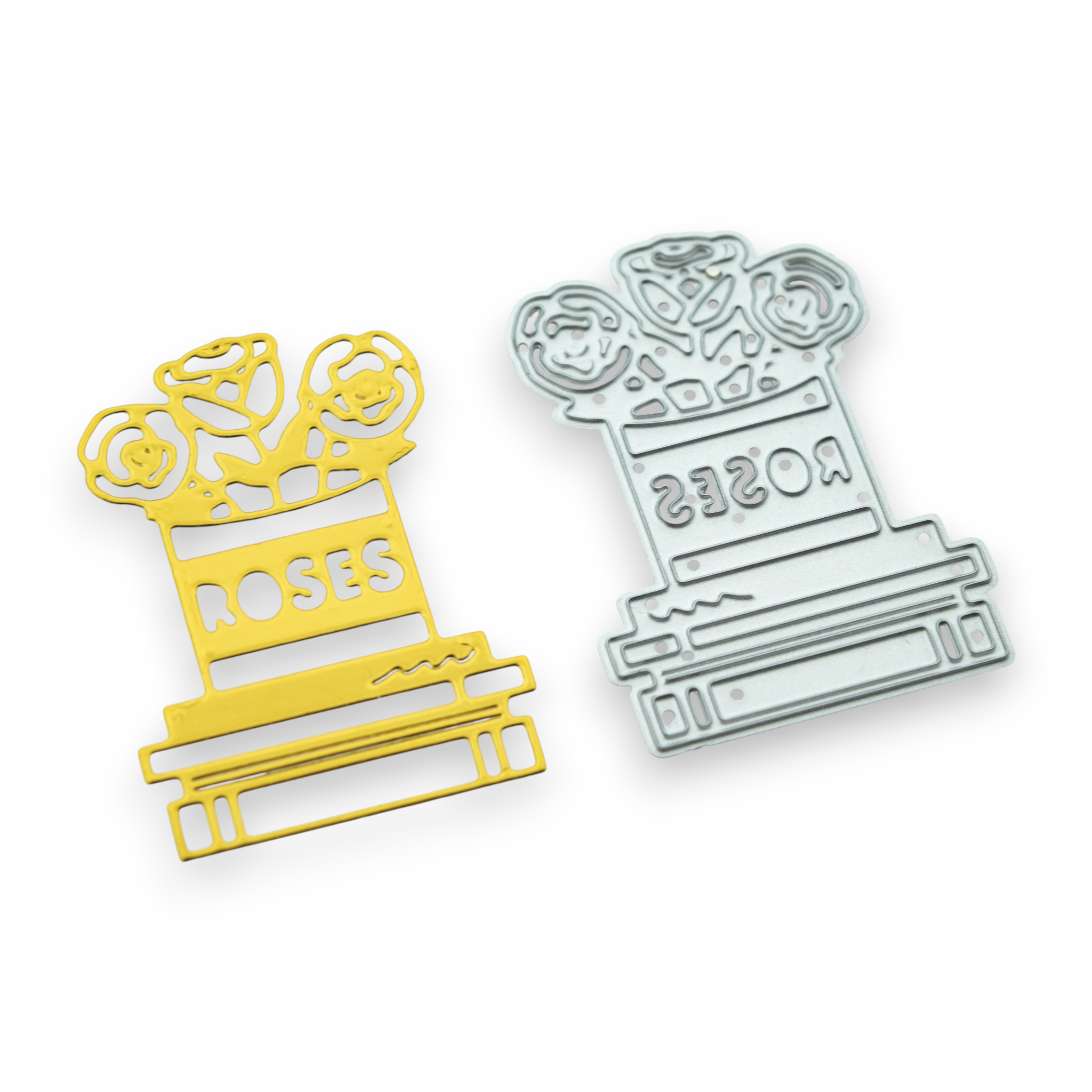 Mini Roses & Books - Steel Cutting Die